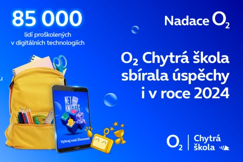 O2 Chytrá škola sbírala úspěchy i v roce 2024